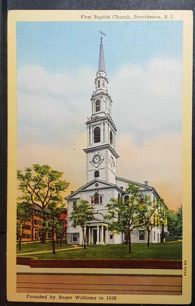 (image for) postcard USA - RI - Rhode Island #0006